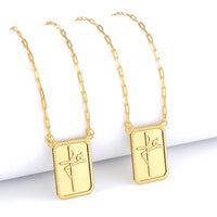 Escapulário Cadeado Alongado 1,5mm Fé 6gr 70cm Banhado A Ouro 18k