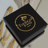 Kit Corrente e Pulseira Grumet 3mm Fecho Lagosta Banhado A Ouro 18k