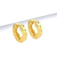 Brinco Argola Banhado A Ouro 18k