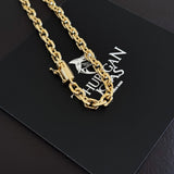 Pulseira Cadeado 5mm 14gr Fecho Bomba Banhado A Ouro 18k