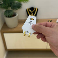 Brinco Argola Banhado A Ouro 18k