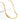 Corrente Grumet Flat 4mm 19gr Fecho Duplo Banhado A Ouro 18k