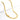 Corrente Lacraia 4mm 23gr Fecho Duplo Banhado A Ouro 18k