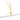 Pingente Crucifixo Palito M 4x2cm Banhado A Ouro 18k