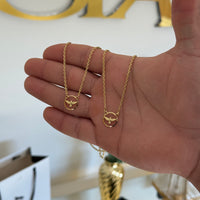Escapulário Cadeado 1,5mm Espírito Santo Vazado 5gr 70cm Banhado A Ouro 18k