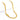 Corrente Lacraia 6mm 46gr Fecho Duplo Banhado A Ouro 18k