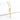 Pingente Crucifixo Amarrado Cravejado 2,5x1,5cm Banhado a Ouro 18k