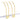 Escapulário Cadeado São Bento 1,5mm 6gr 70cm Banhado A Ouro 18k