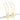 Escapulário Cadeado Alongado Cruz Vitoriana 1,5mm 6gr 70cm Banhado A Ouro 18k