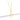 Pingente Crucifixo Palito Jesus P 3x2cm Banhado A Ouro 18k