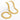 Kit Corrente e Pulseira Lacraia 13mm Fecho Duplo Banhado A Ouro 18k