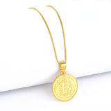 Pingente Medalha Bitcoin 2x2cm Banhado A Ouro 18k