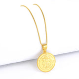 Pingente Medalha Bitcoin 2x2cm Banhado A Ouro 18k
