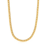 Corrente Lacraia 3mm 12gr Fecho Lagosta Banhado A Ouro 18k