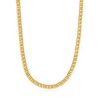 Corrente Lacraia 3mm 12gr Fecho Lagosta Banhado A Ouro 18k