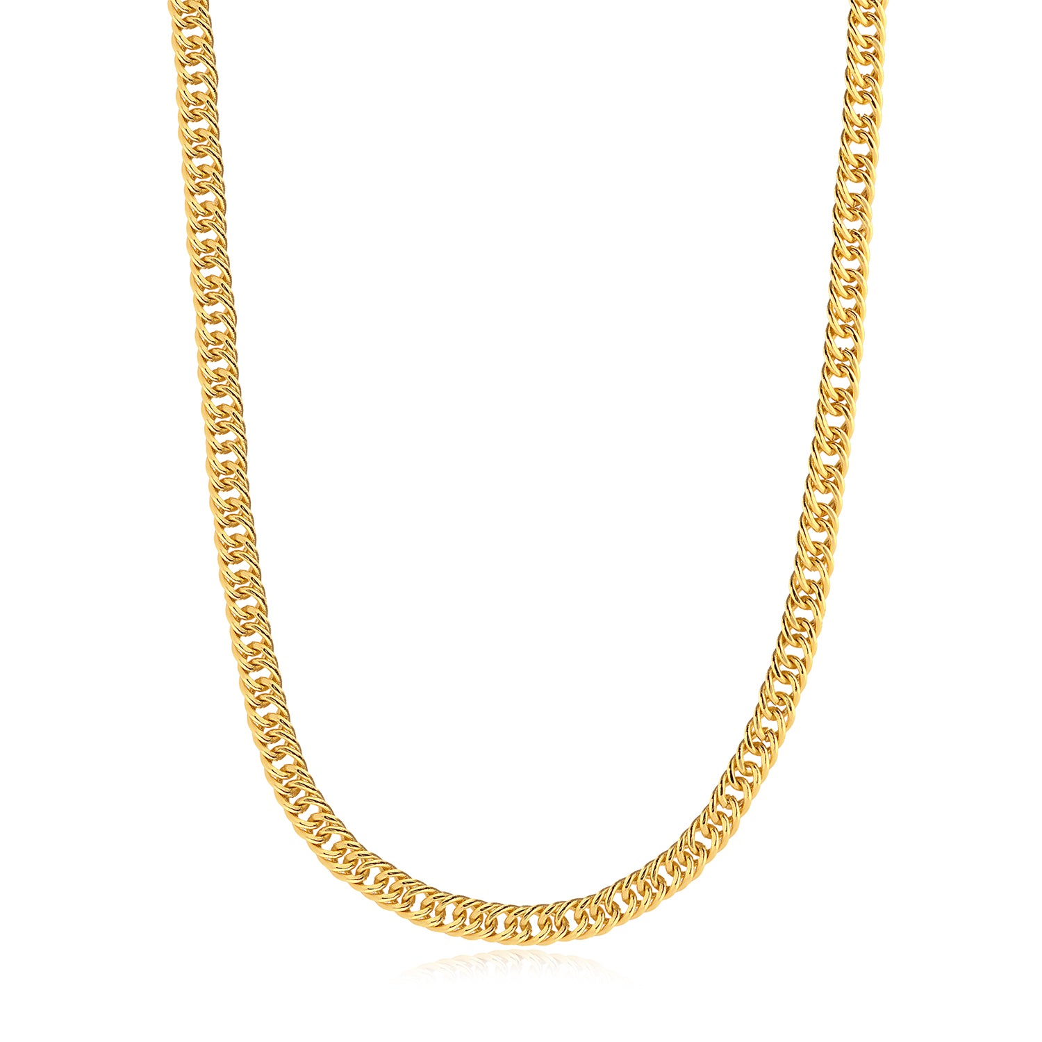 Corrente Lacraia 3mm 12gr Fecho Lagosta Banhado A Ouro 18k